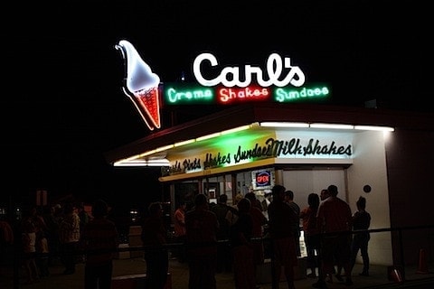 Carl's Ice Cream Fredericksburg