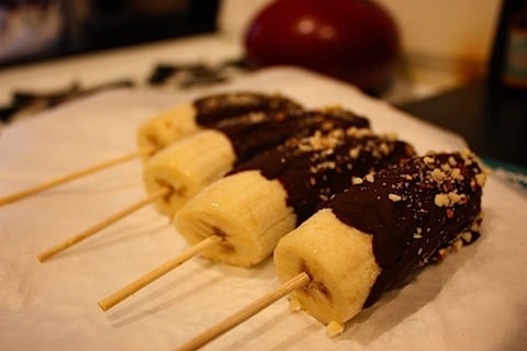 chocolate covered banana