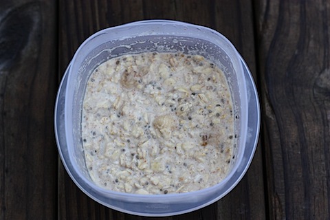 banana overnight oats