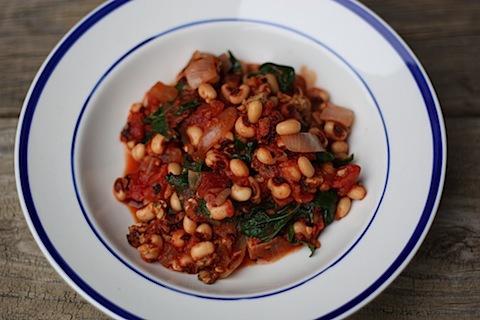 Black Eyed Peas with tomatoes and Greens.JPG