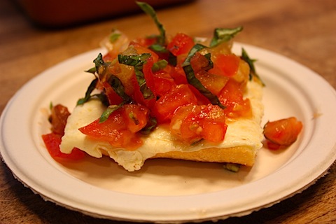 heirloom tomato bruschetta with fresh mozzarella1.JPG
