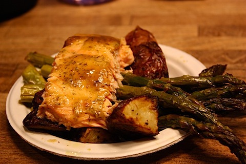 salmon asparagus and potatoes.JPG