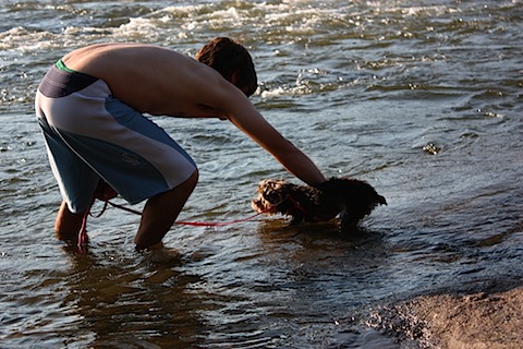 olive the river.JPG