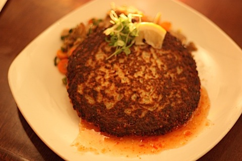 green curry quinoa cake.JPG