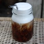 iced coffee with frothed milk.JPG