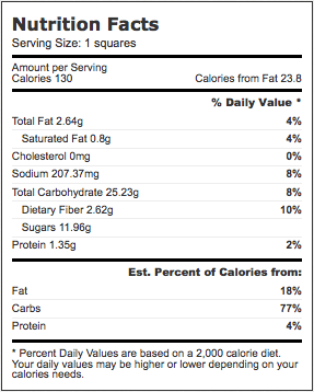 chocolate chunk pumpkin bars nutrition.png