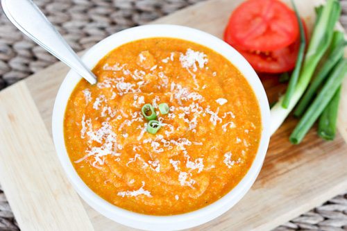 Carrot parsnip soup