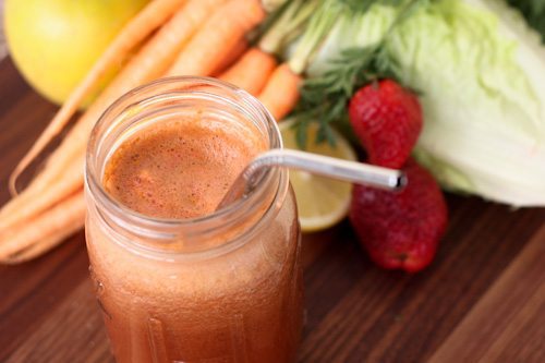 Strawberrry Sunrise Juice