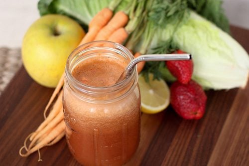 Strawberry Sunrise Juice