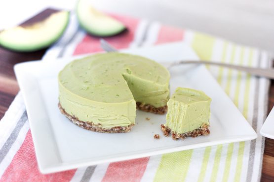 Creamy Lime and Avocado Tart (Vegan + Gluten Free)