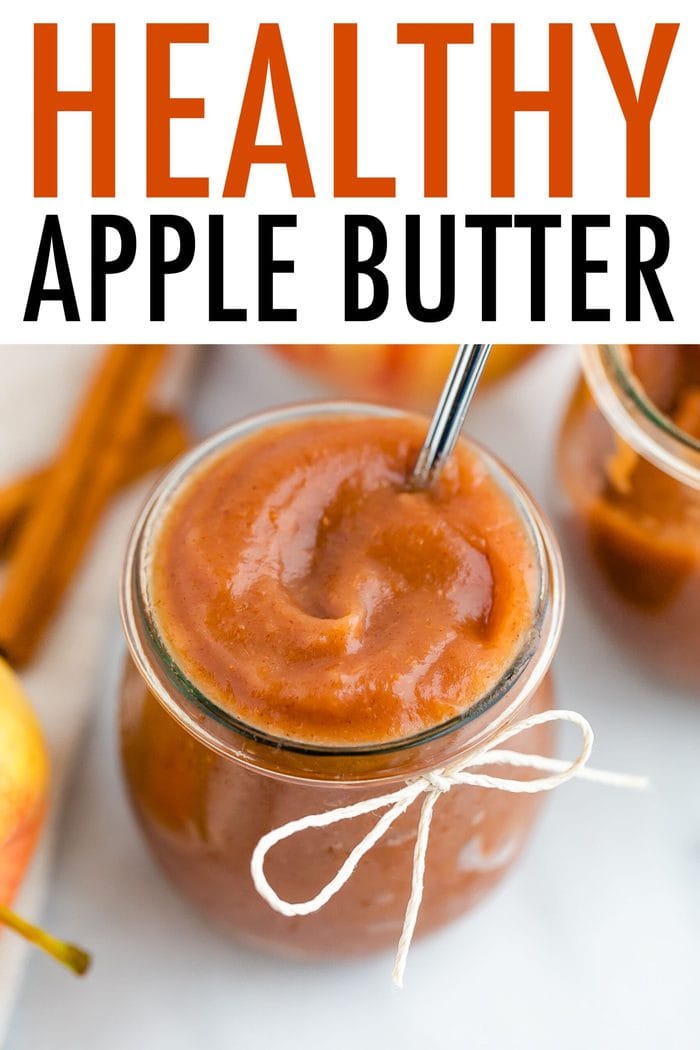 Healthy Apple Butter {No Sugar} Eating Bird Food