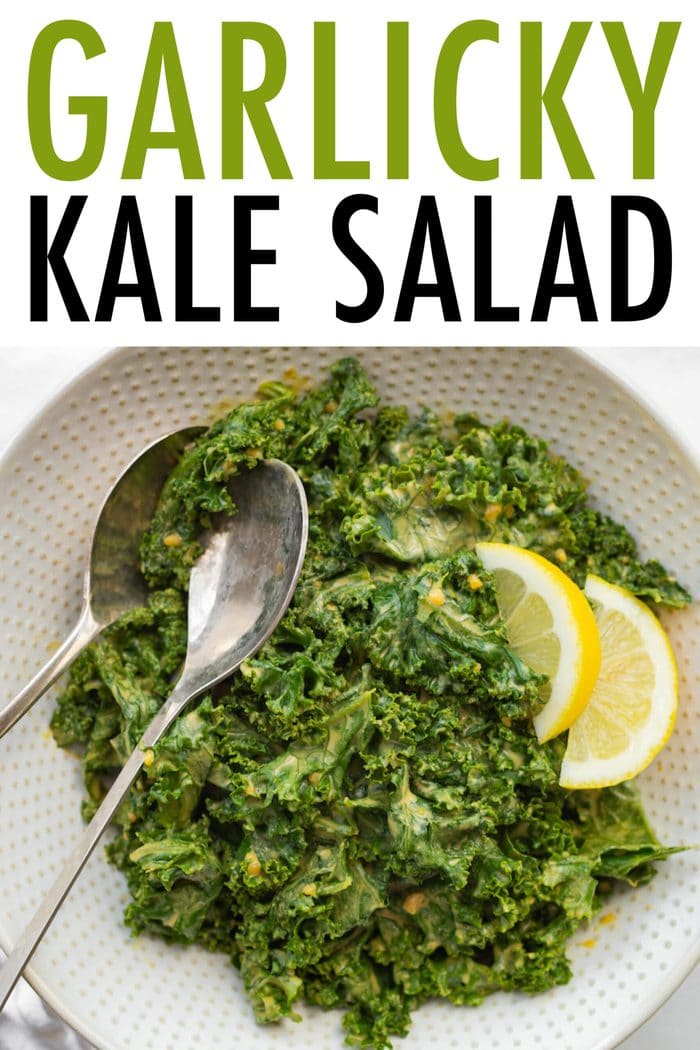 Garlicky Kale Salad (Inspired by Whole Foods) Eating Bird Food