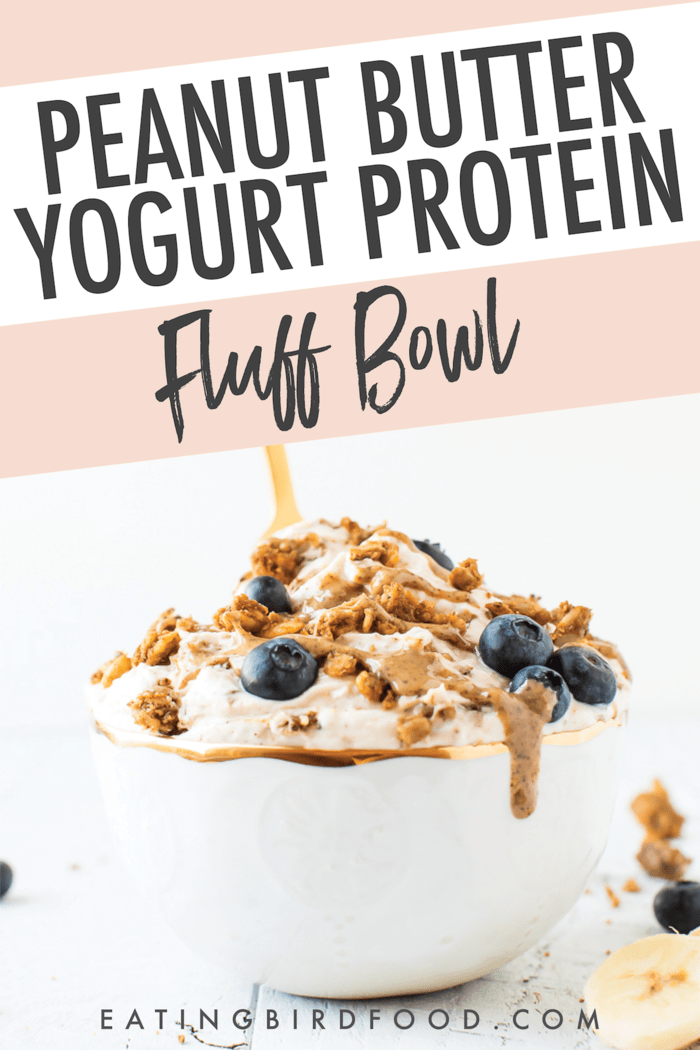 Whipped Peanut Butter Yogurt Bowl {5 Minutes} Eating Bird Food
