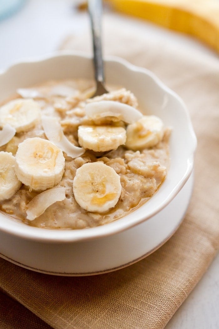 Easy Tropical Oatmeal - Eating Bird Food