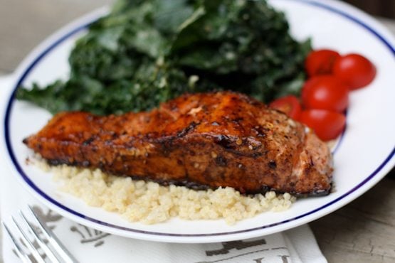 Clean Eating -- Quick and Easy Balsamic Salmon