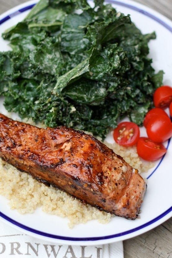 Clean Eating -- Quick and Easy Balsamic Salmon