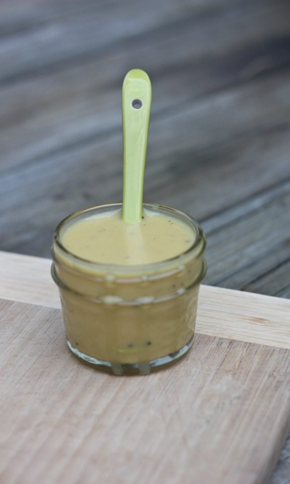 The Local and a Honey Mustard Dressing Eating Bird Food