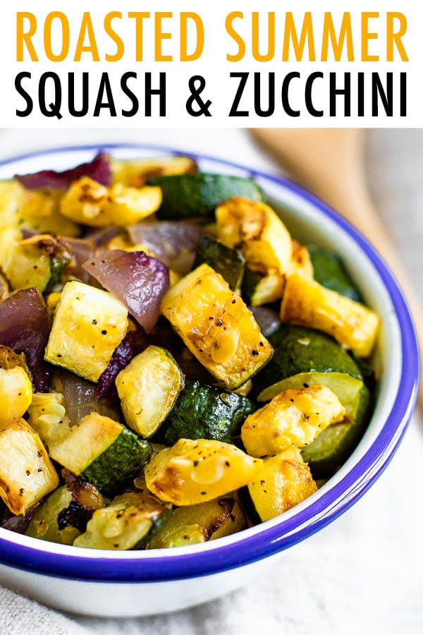 Roasted Summer Squash and Zucchini Eating Bird Food