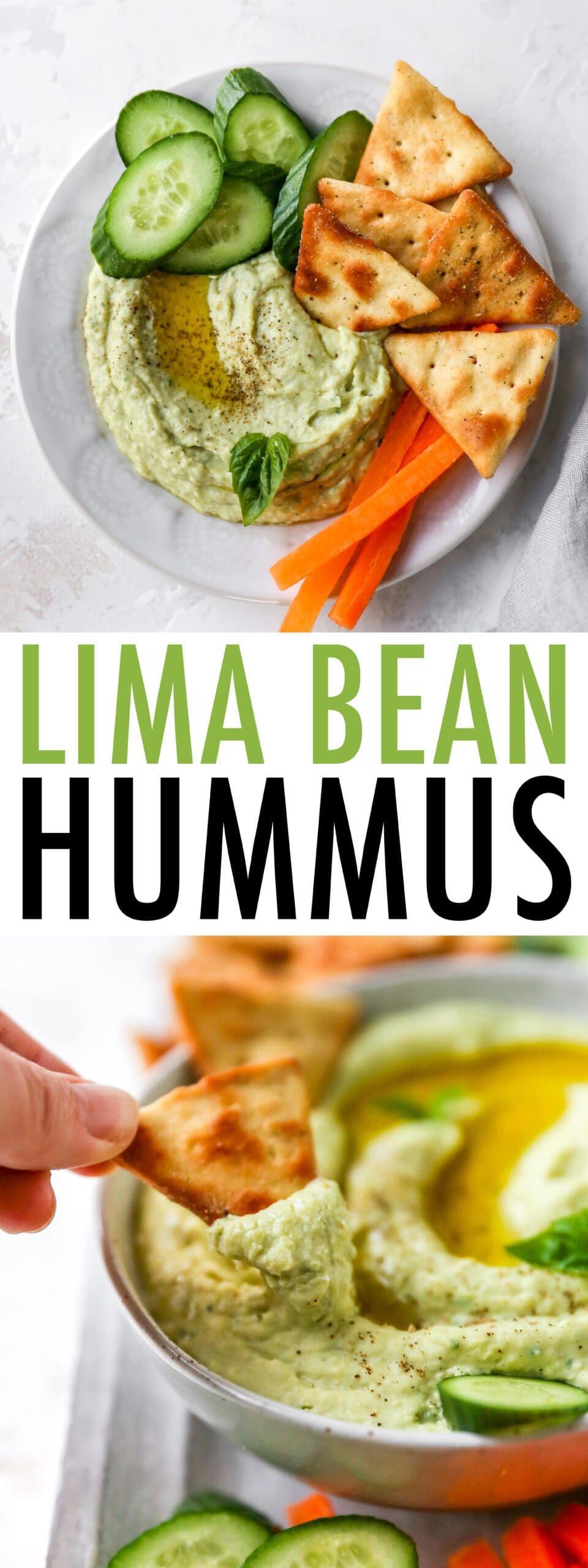 Lima Bean Hummus {Vegan} Eating Bird Food