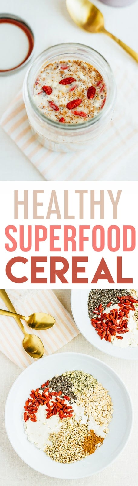 HEALTHY Homemade Superfood Cereal