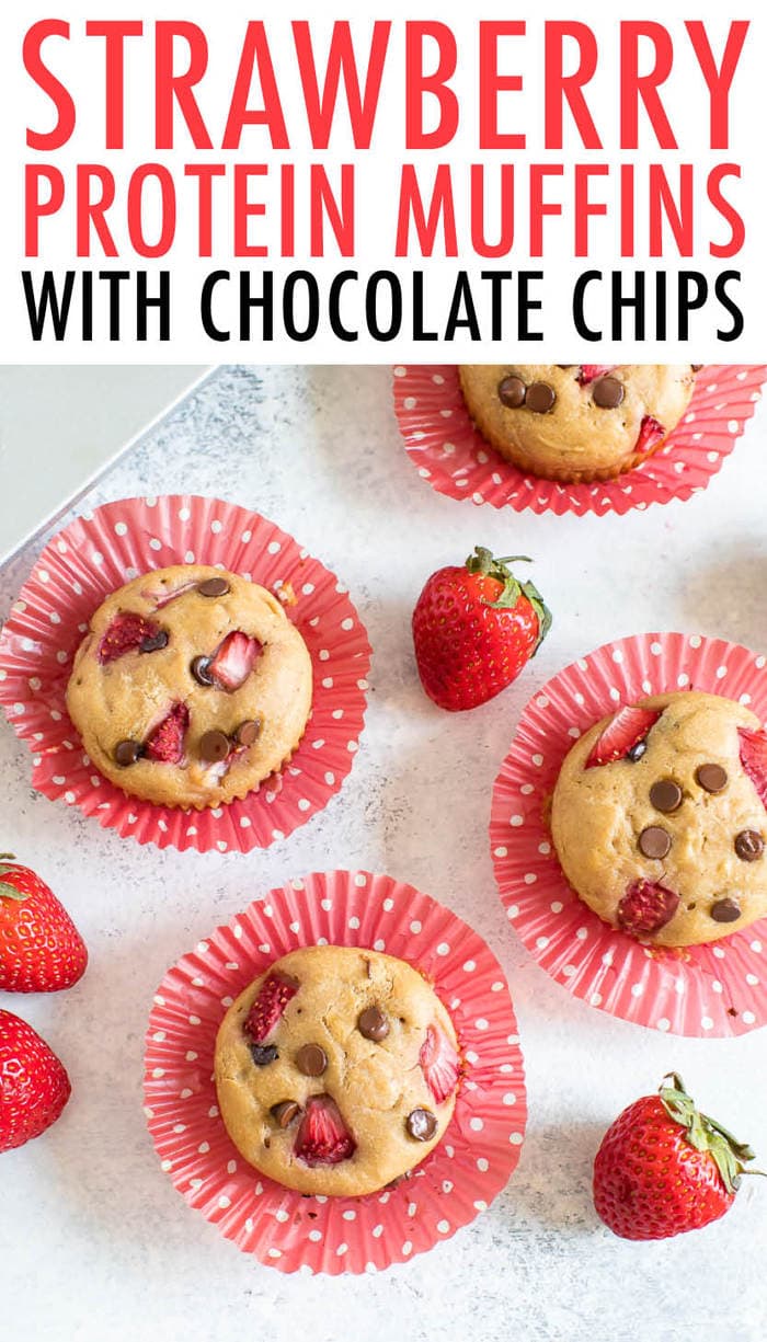 Strawberry Protein Muffins Eating Bird Food