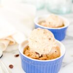 Healthy Oatmeal Raisin Cookie Dough Banana Ice Cream // A delicious treat for cookie dough lovers. Plus it's #glutenfree and #vegan