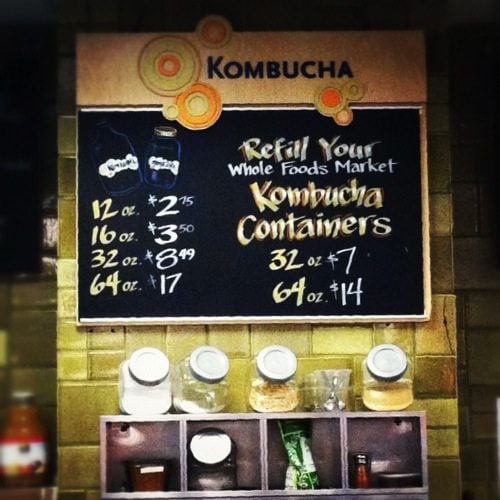 kombucha on tap