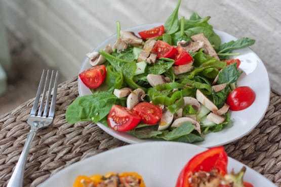 Image result for Mushroom and Pepper Salad