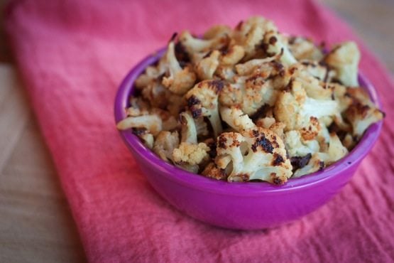 Healthy Cauliflower Popcorn / Kettle Corn