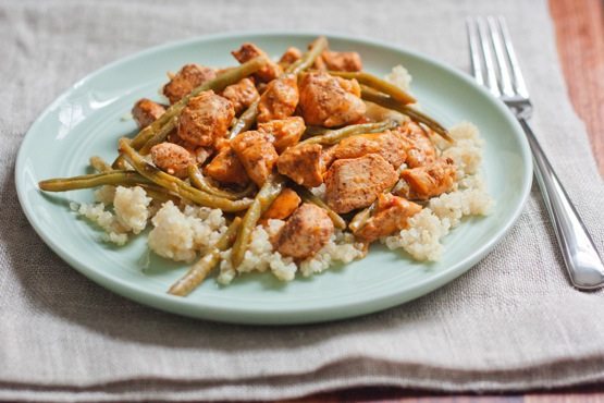 Clean Eating Orange Chicken with Green Beans