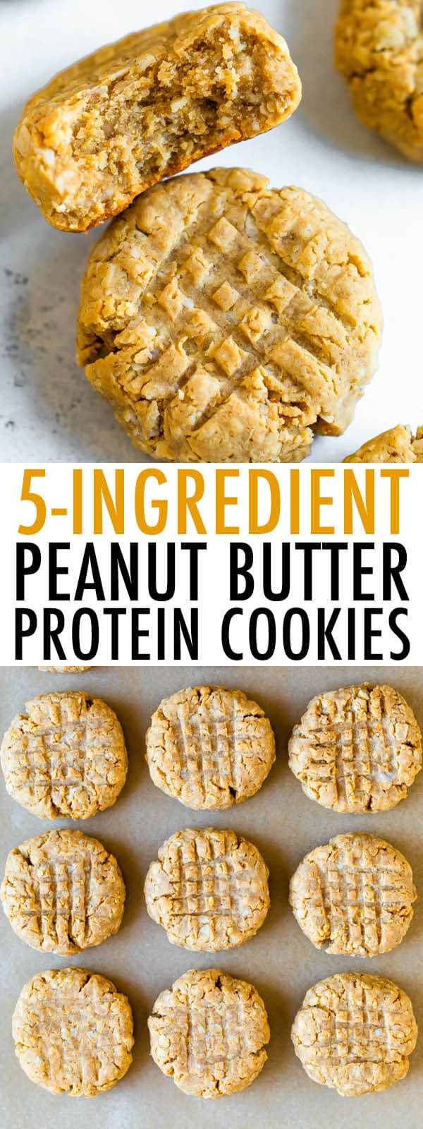 5Ingredient Peanut Butter Protein Cookies Eating Bird Food