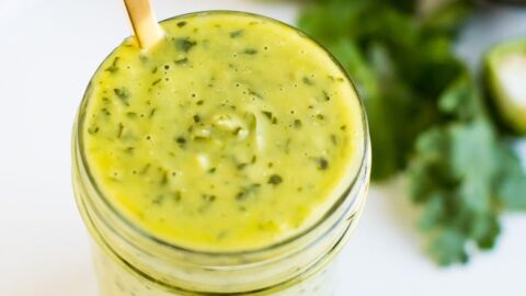 Tomatillo Avocado Dressing