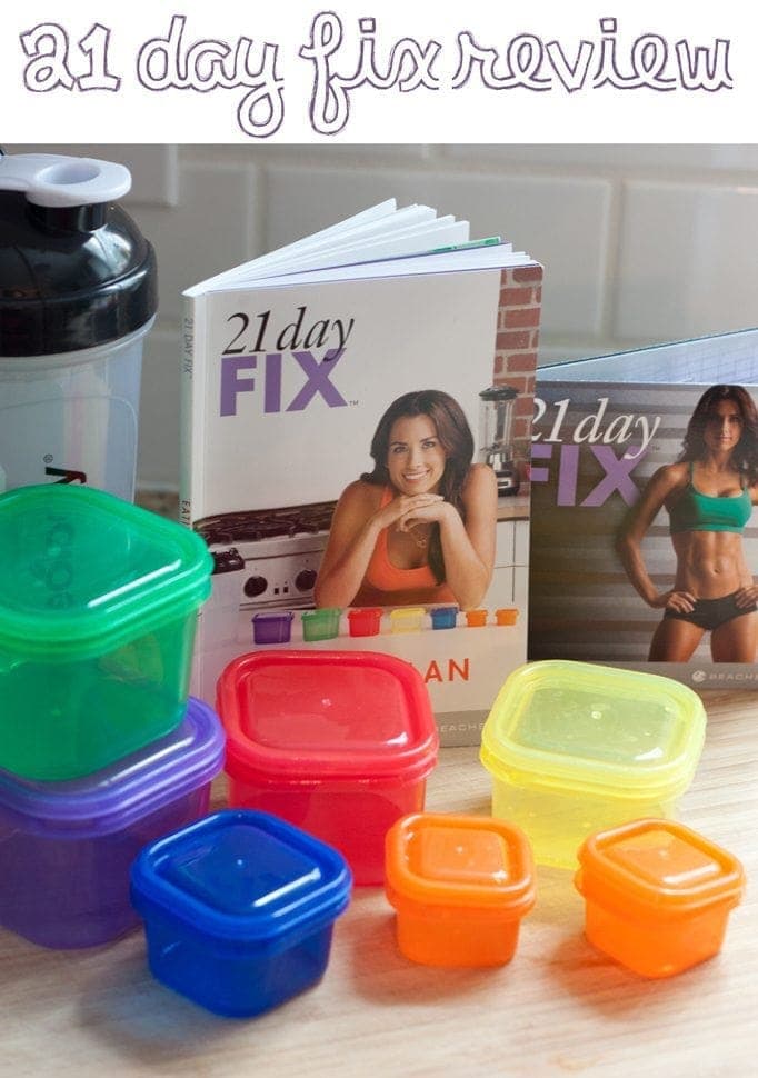 21 Day Fix Container Sizes & Portion Control Plan