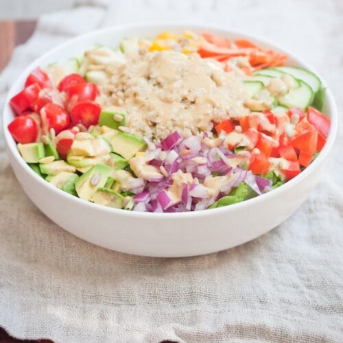 Curried Hummus Dressing