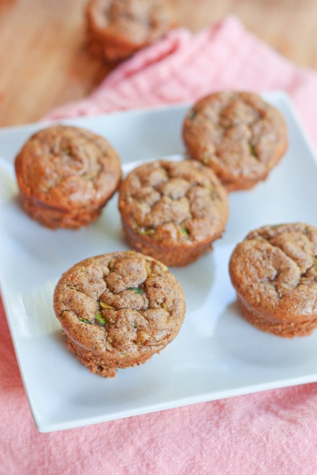Flourless Zucchini Muffins Eating Bird Food