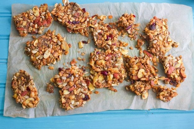 Amazing Curried Almond Rice Granola Bars Amazing Curried Almond Rice Granola Bars