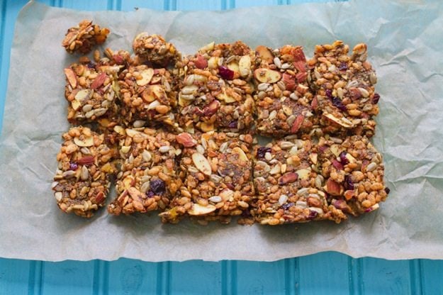 Curried Almond Granola Bars Curried Almond Granola Bars