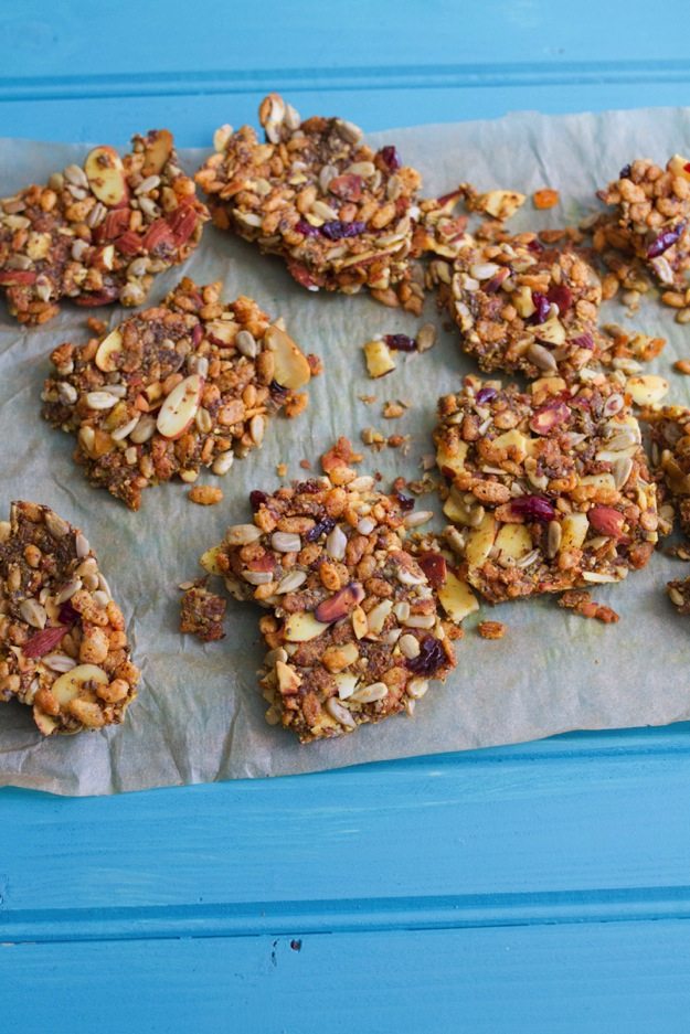 Curried Almond Granola Bars Curried Almond Rice Granola Bars