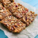 Healthy Curried Almond Rice Granola Bars