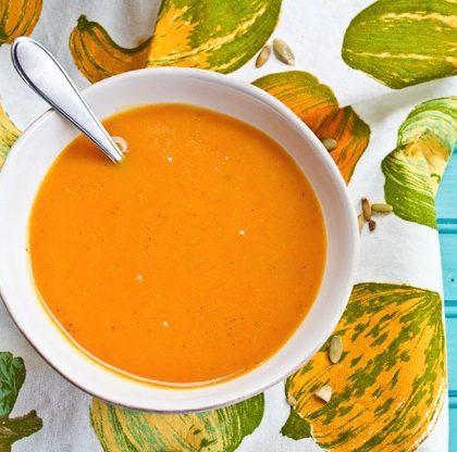 Winter Squash and Apple Soup + Bee Friendlier