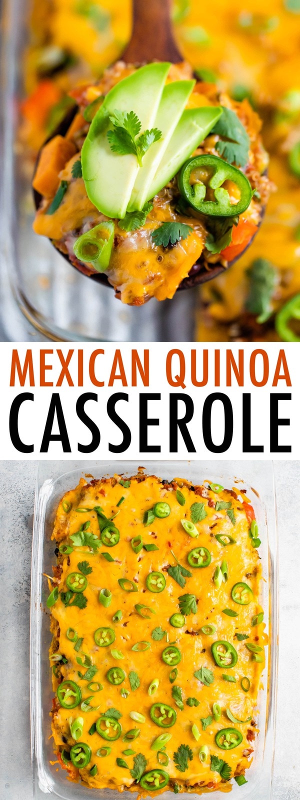 Easy Vegetarian Mexican Quinoa Casserole Eating Bird Food