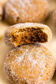 Gluten-Free Gingersnap Cookies with Quinoa Flour - Eating Bird Food