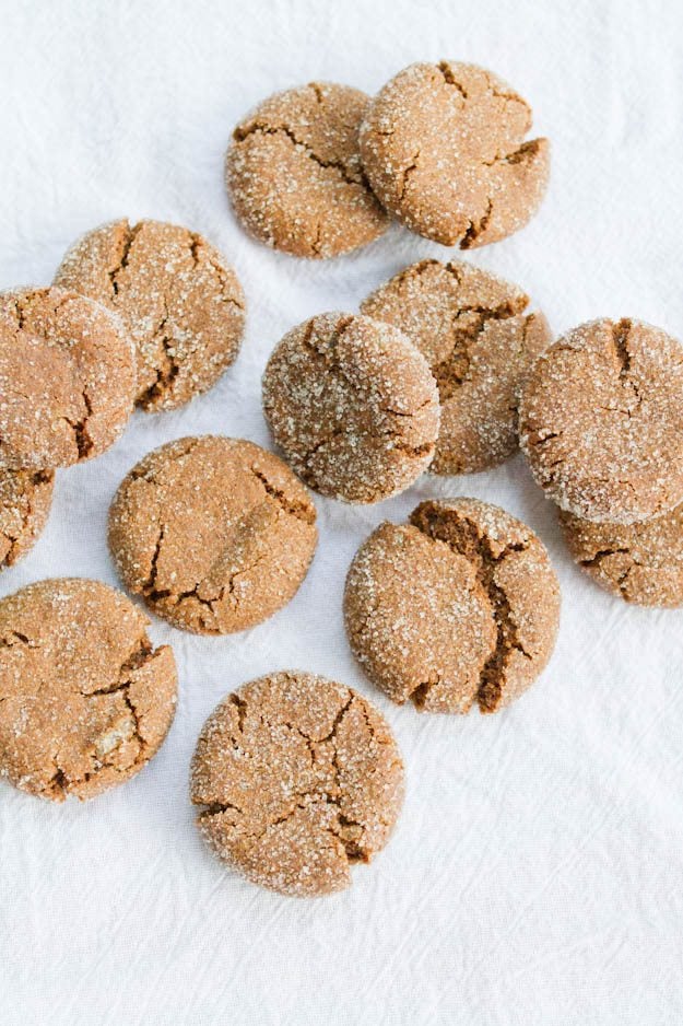 Healthy Quinoa Gingersnaps (GF & V)