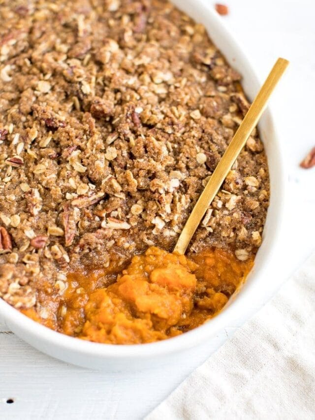 Healthy Sweet Potato Casserole Eating Bird Food
