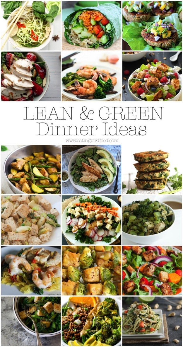 Lean & Green Meal Ideas Eating Bird Food