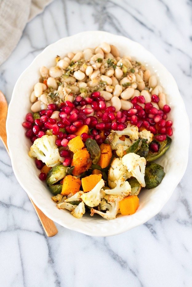 Roasted Vegetable Salad with Horseradish Vinaigrette Eating Bird Food