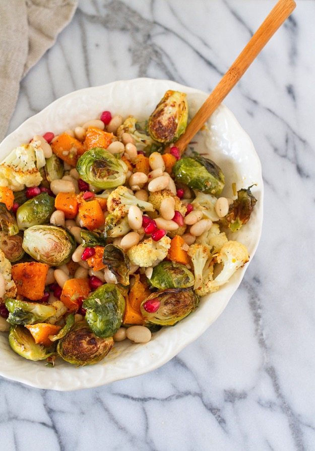 Roasted Vegetable Salad with Horseradish Vinaigrette Eating Bird Food