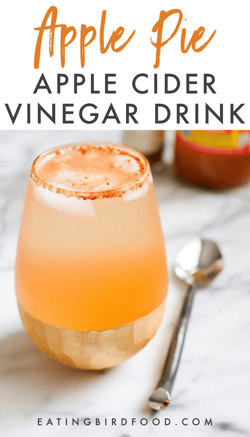 Apple Pie Apple Cider Vinegar Drink Healthy ACV Drink