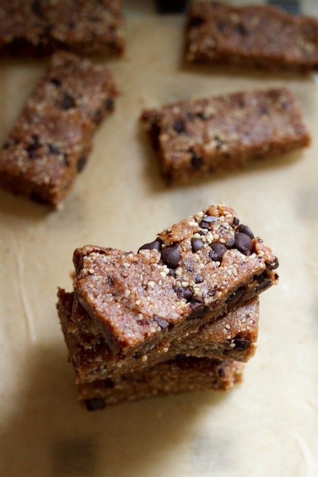 Homemade Coconut Chocolate Chip Larabars