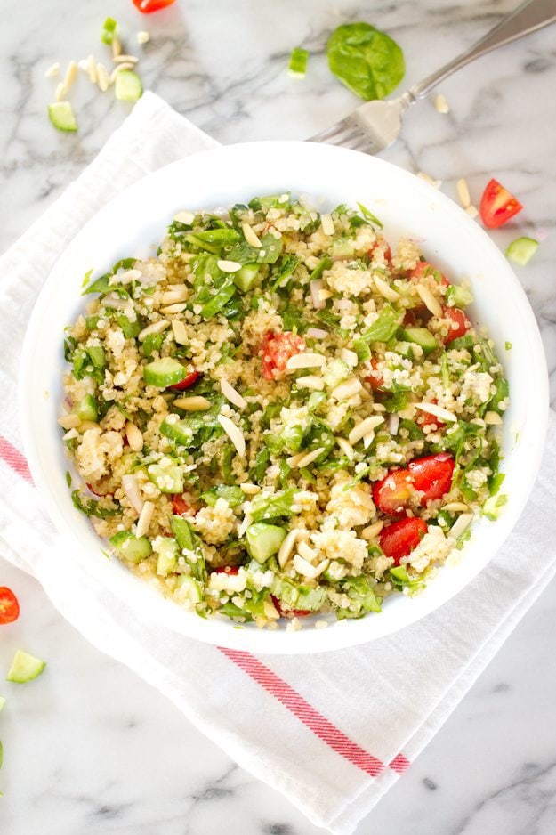 Greek Quinoa Salad for Summer